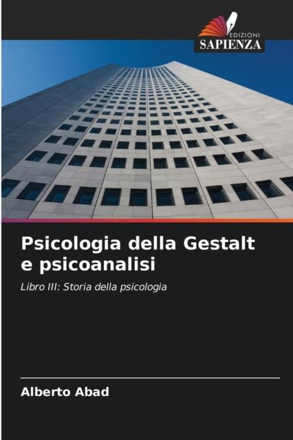 The Psicologia Della Gestalt E Psicoanalisi Book