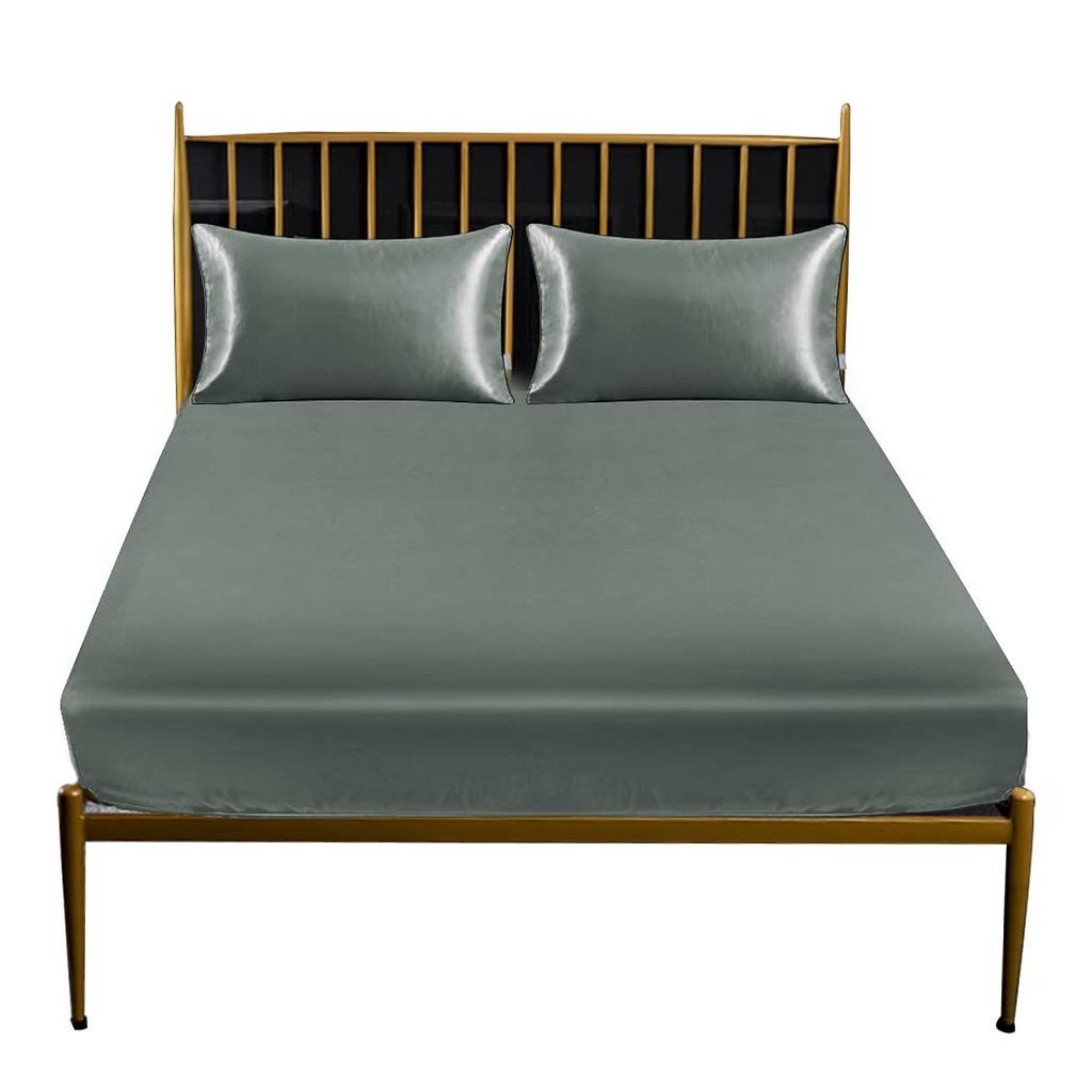 Solid Color Pattern Mattress Three-Piece Digital Printing Bedding Set Mattress Three-Piece Set Children And Adults