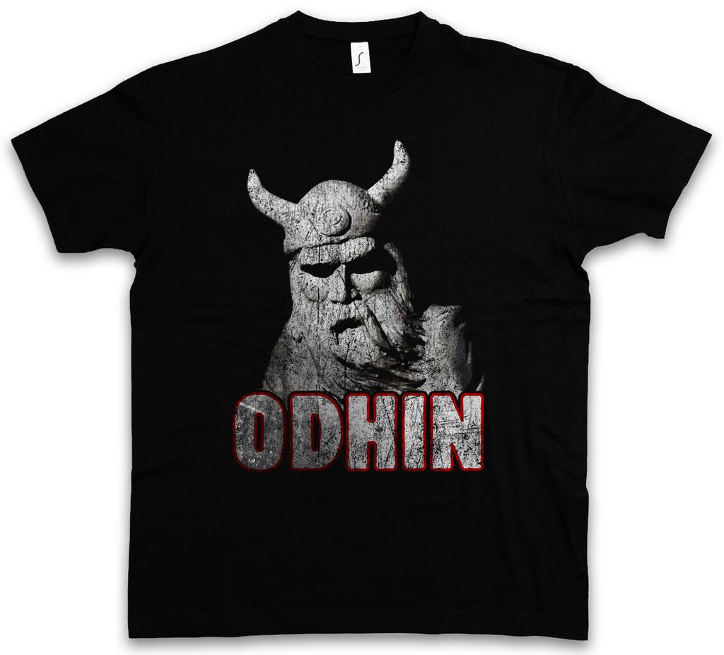 ODHIN X T-SHIRT Valhalla Norse Vikings Odhin Odin Thor German Norse God