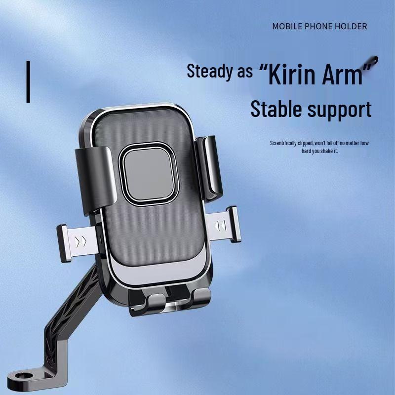 Electric Vehicle & Bike Shockproof Phone Mount for Riders
