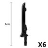 MOC Medieval Building Block Soldier Figure Weapon Accessories Battle Axe Bow Arrow Sword Sheath Shield Assembly Puzzle Brick Toy