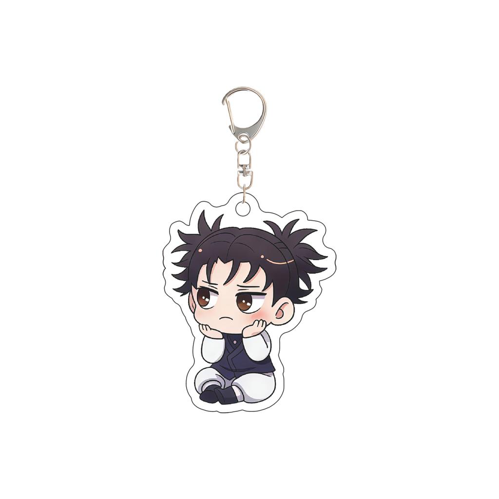 Acrylic Keychain for Jujutsu Kaisen Fushiguro Megumi Itadori Cute Cartoon Figure Hanging Accessories Backpack Charm Holiday Gift