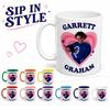 Keramik-Kaffeetasse 301-400ml Fassungsvermögen Spülmaschinenfest Mikrowellengeeignet Stabiler Griff Geeignet für Heiße und Kalte Getränke