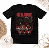 Clue Ich war's nicht Shirt, Clue 1985 Film Tee, Mord-Mystery-Komödie Grafik T-Shirt, Kultklassiker Fan Geschenk