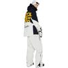 Li Ning Ski Pants Unisex Ecru Black AHXT007-1