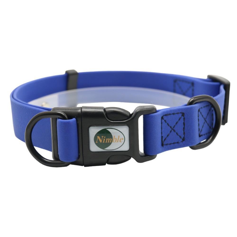 JanPet New High quality pet dog collar PVC waterproof Cat collar anti dirty easy to clean for Big small dogs puppy pet products