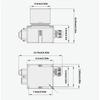 Industrial Electromagnetic Switches 5Pins Designs Multifunctional Switches Ensures Safe Operate In Various Environment