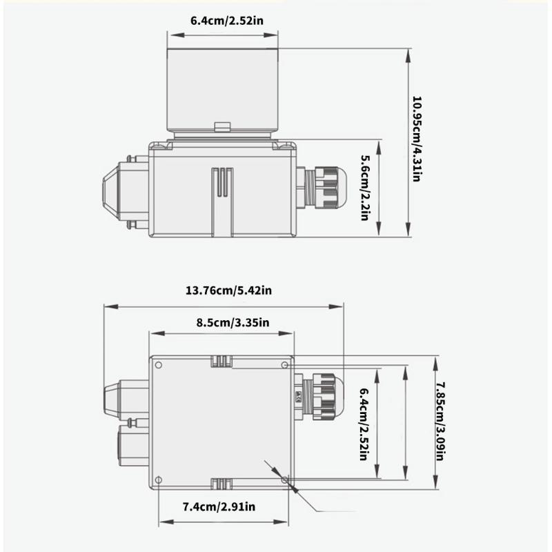Industrial Electromagnetic Switches 5Pins Designs Multifunctional Switches Ensures Safe Operate In Various Environment