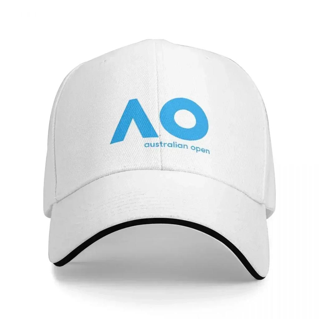 Australian Open AO Versione Blu Cappellino Moda Casual Cappellini da Baseball Cappello Regolabile Hip Hop Estivo Unisex Cappellini da Baseball