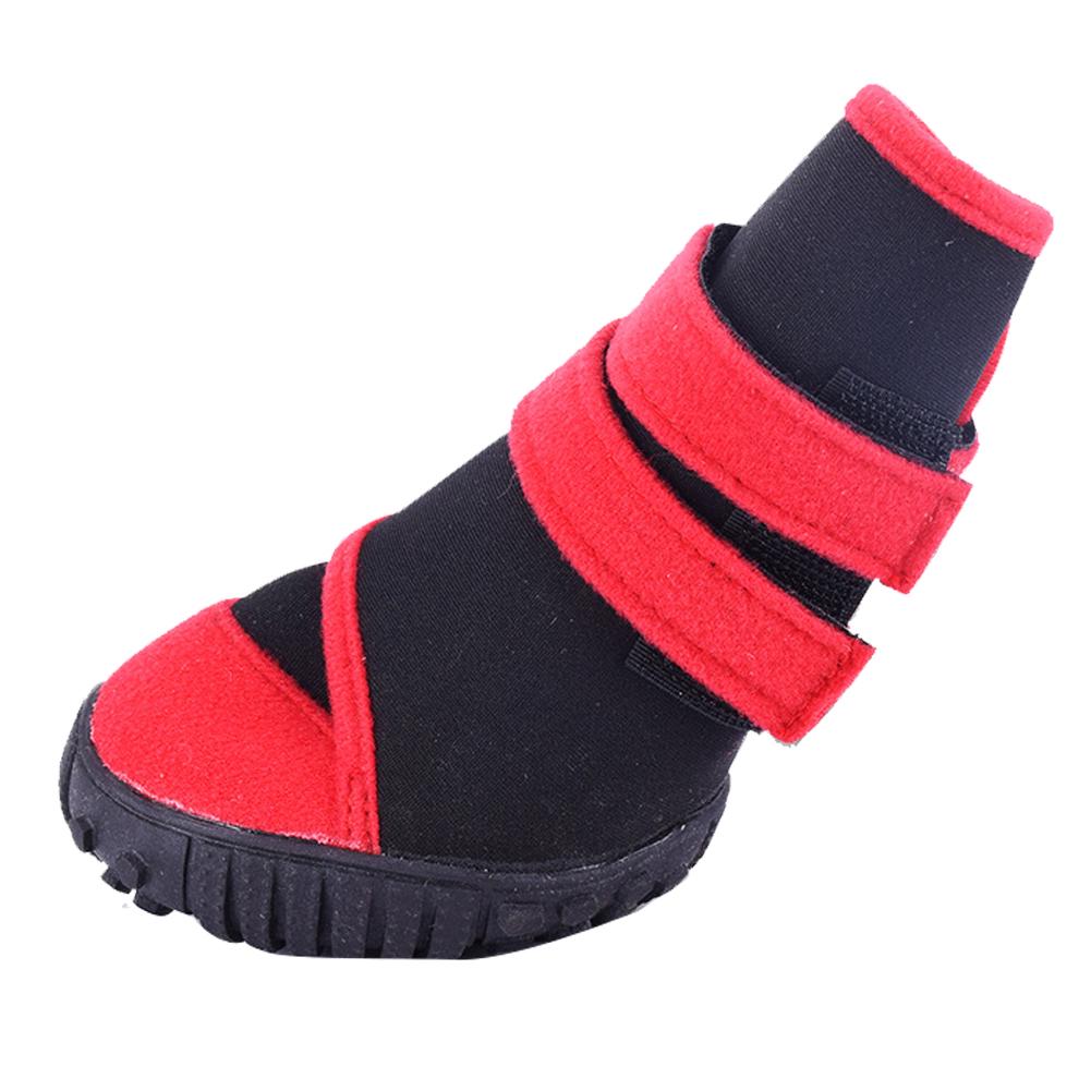 Pet Dog Portable Waterproof Anti-slip Rain Shoes Snow Boot Footwear