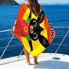 1pc Bing Bunny1 Beach Towel with Custom Name, Beach/Swimming/Bath/Picnic/Camping Towel, Suitable for Seaside Beaches