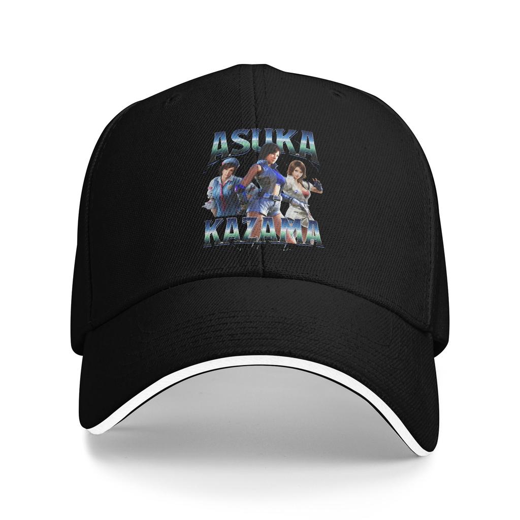 Tekken Game Baseball Cap Street Style Unisex-Teens Trucker Hat Breathable Design Hiking Fishing Baseball Caps Birthday Present