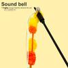Cats Wand Toy Cat Teaser Stick Bending Resistance Bite-resistant Non Shedding Crisp Bell Colored Yarn Ball Flexible Rod 51cm Pet Accessories
