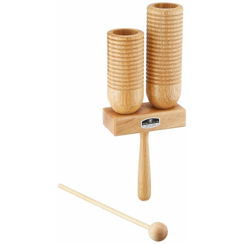 Kikutani Agogo Wood Wooden Plectrum with Drumstick, Total Length 270mm, AGW-2L