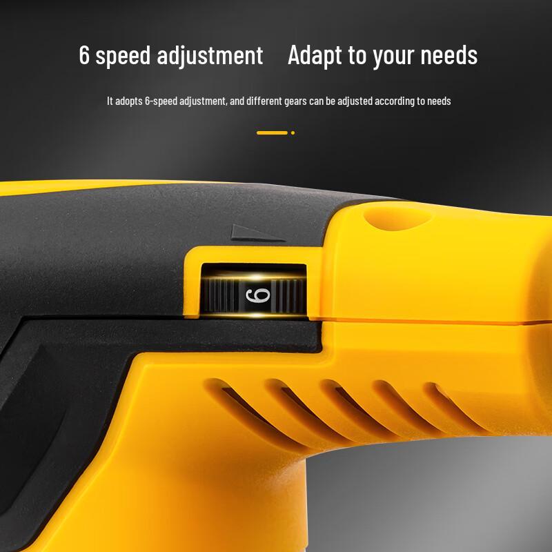 Tianqi Rui Industrial 6-Speed Adjustable Square Sander CN plug (adapter included)