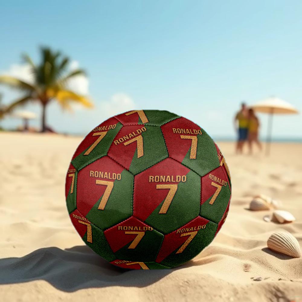 Cristiano Ronaldo Taglia 5 Pallone da Calcio Pallone da Calcio ad Alta Elasticità Per Competizione All'aperto Allenamento Quotidiano Gioco