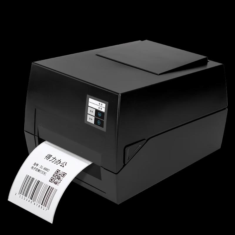 Deli DL-825T(NEW) 300dpi Thermal Transfer Label Printer CN plug (adapter included)