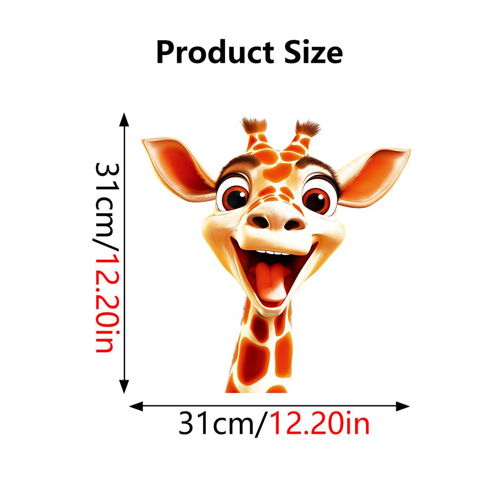 Cute Cartoon Animal Peeking Window Stickers, Creative Glass Window Decor for Festival  Home, Adorable Animal Clings