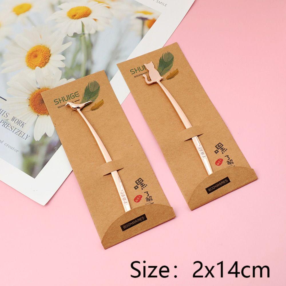 Decoration Book Support Bird Cat Shaped Pagination Mark Reading Assistant Book Clip Bookmark