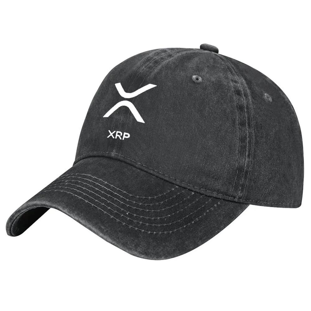 The XRP Army Essential Baseball Cap Trucker Hat Cap Golf Women Men Washed and Aged Sunshade Casual Sun-protective Hat