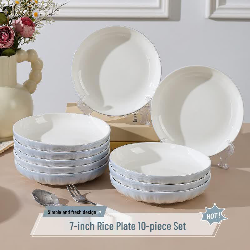 Ru Han Rococo Gradient Blue Tableware Set
