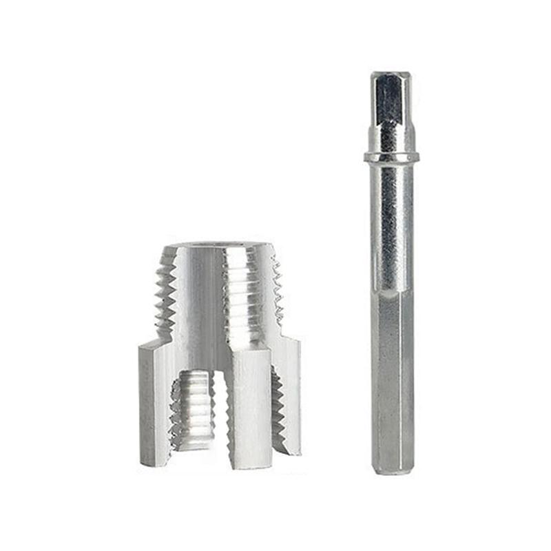 

Инструмент для нарезания резьбы на трубах - Комплект резьбонарезчика для ПВХ труб, совместимый с электродрелью, Инструмент для изготовления резьбы на ПВХ 1/2 3/4 Инструмент