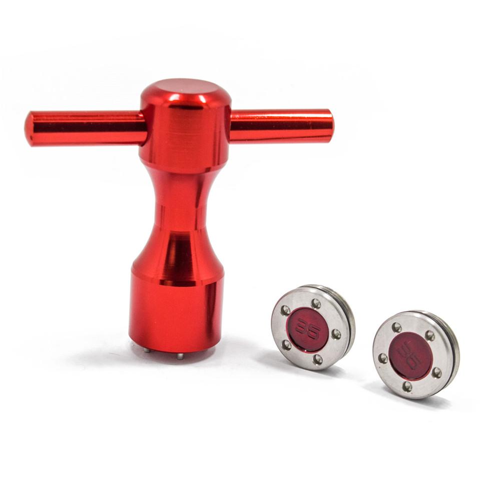 2pcs 5g~40g Golf Custom Weights + Red Wrench for   Putters