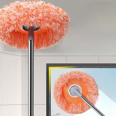 Hands-free Flat Mop Household Lazy Dry and Wet Dust-duster Absorbent Mop Mop Mop Clean Glass Artifacts