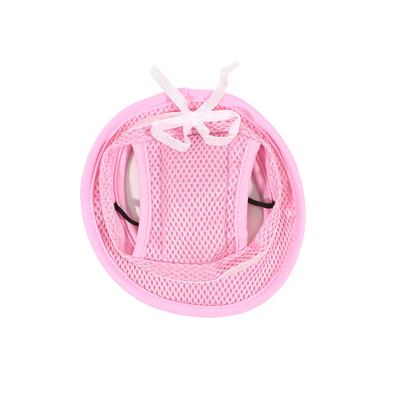 Pet Dog Cat Cap Breathable Sunhat Cloth Mesh Canvas Hat For Small Medium Dogs Cats Caps Pet Products Summer Hats