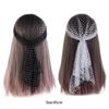 Nets Girl Hair Accessories Bohemian Headwrap Hollowed Out Women Hair Scarf Mesh Head Scarf Cap Bling Turban Rhinestone Headband
