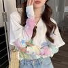 "2023 Floral Ice Silk Sun Protection Sleeves for Women - UV Protection Summer Gloves"