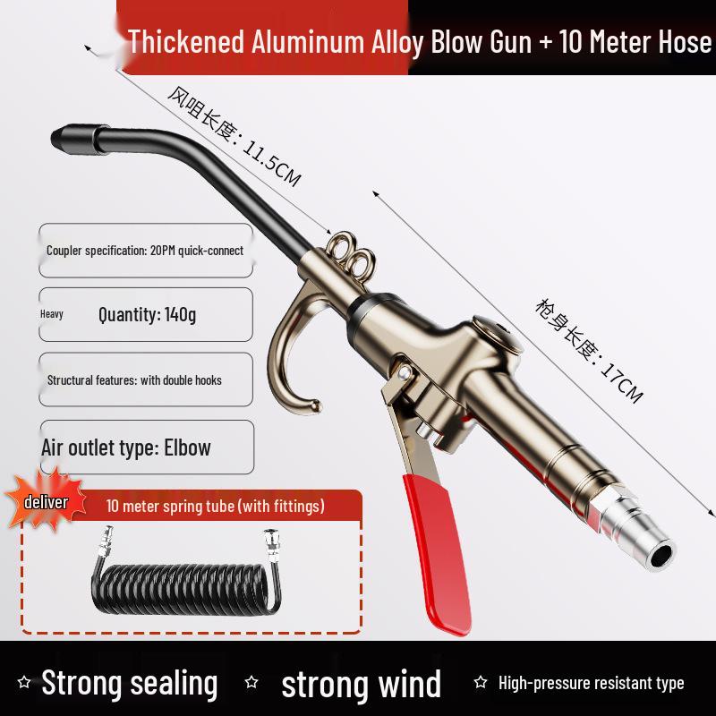 Wanhe High-Pressure Air Blow Gun for Dust Removal and Truck Inflation