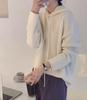 2025 A/W Women's Pure Wool Hooded Pullover - Casual, Soft, and Cozy.