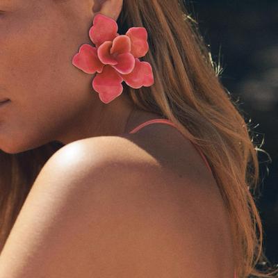 Flower Retro Fashion Ladies Earrings