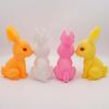 Schreiendes Kaninchen Quietschespielzeug mit realistischem Geräusch Weiches TPR Fidget zur Stressbewältigung Streiche Süßes tierförmiges Dekompressions-Gadget für Kinder Erwachsene