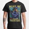 Hardboiled Assassin Heidern KOF King of Fighters 80s Video Game Retro Fighting Videogames Tshirt Large Size Adult Tops S6xl