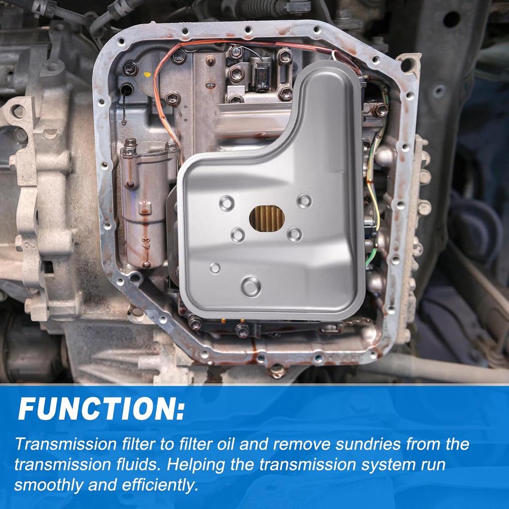 ACROPIX Automatic Transmission Filter Oil Pan Fit for Ford Escape 2009-2012 No.9L8Z7A098B/9L8P7G186CD - Pack of 1