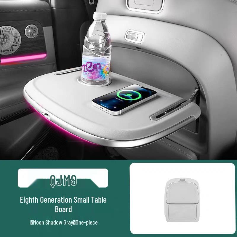 AITO M9 Electric Rear Seat Multi-functional Folding Table for Car Interior Decoration