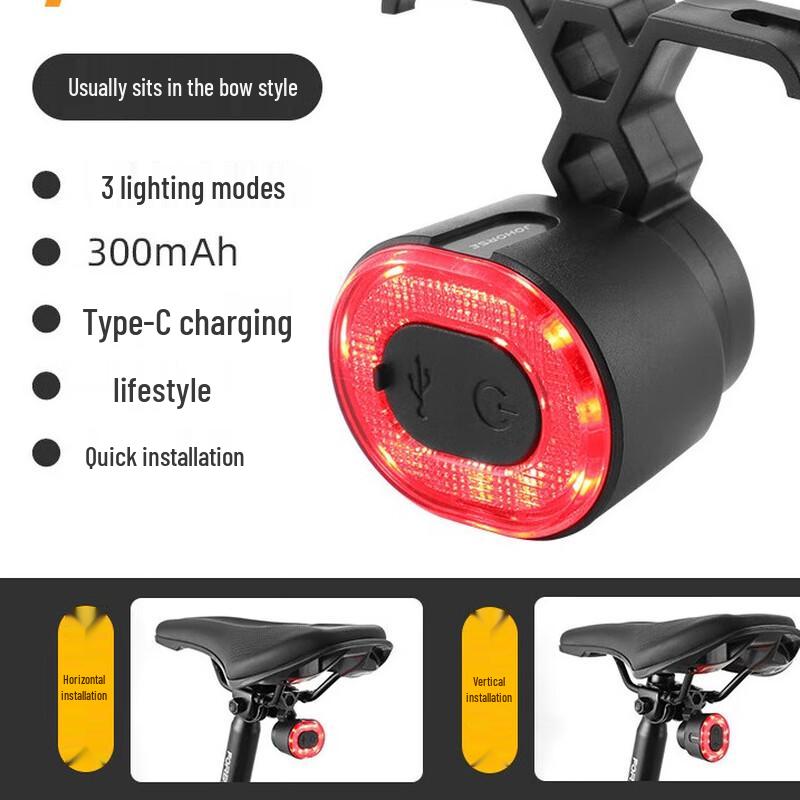 Bicycle LED Warning Tail Light