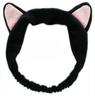 2021 Soft Velvet Spa Headband Korean Skincare Cat Ear Face Wash Headbands for Makeup Shower Bath