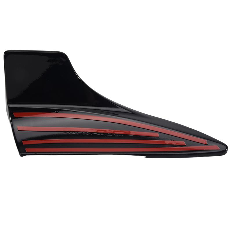 

M63K-1 Set Front Bumper Lip For Mercedes-Benz C-Class W206 AMG C200 C260 C43 Brabus Black Bright black