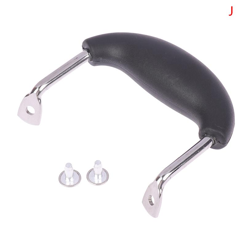 1 Set Anti-Scalding&Heat-Resistant Pot Handle Round Pan Handle Stainless Steel Kitchen Cookware Parts Pot Lifting Replace