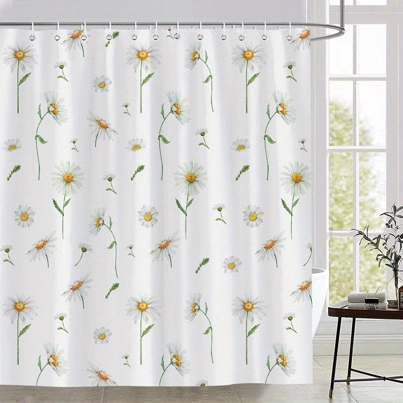 Water Repellent Mildew Proof Shower Curtain With Hooks Easy Install Washable Cute  Design For All Bathroom Scene Decoration