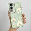 For Vivo Y21d Case Aesthetic Pretty Butterfly Flower Liquid Soft Silicone Shockproof Back Cover For Vivo Y 21d Y31 4G 5G Casing