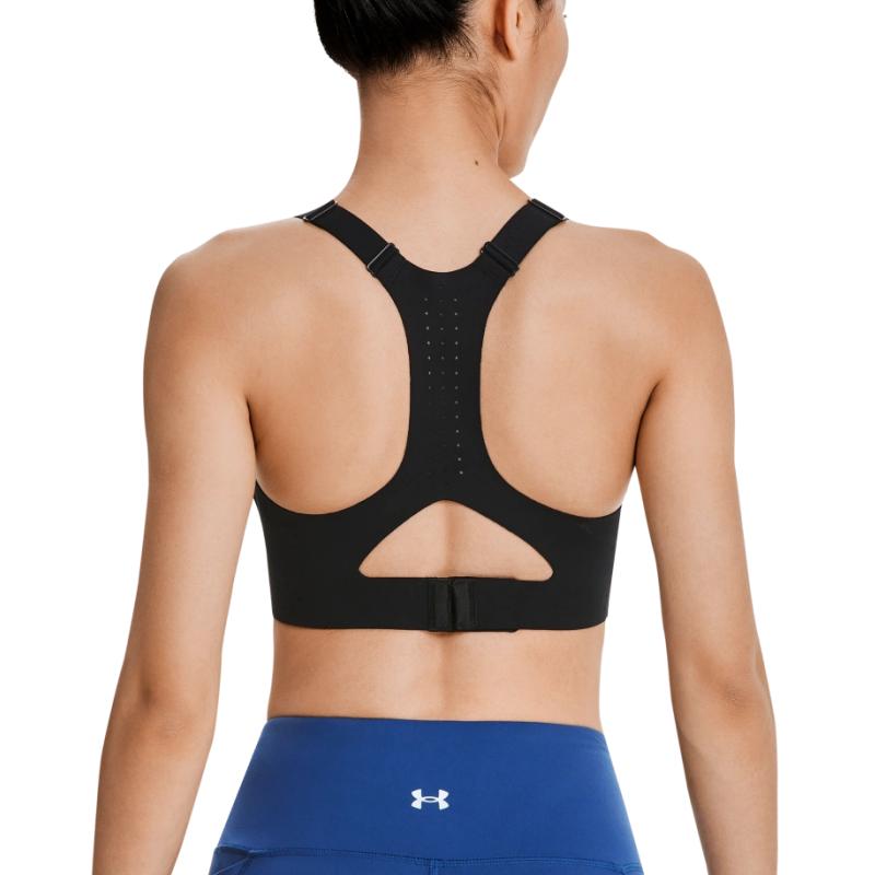 Under Armour Uplift Solid Minimalist High-Intensity Sports Bra Women underwear Black 1376866-001