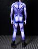 3D Digital Printing Stage Performance Costumes Adults Halloween Events Carnival Theme Party Cosplay Outfit Pretend Game Jumpsuit