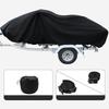 Boats Dusts Protecting Cover Professional Universals Kayaks Cover with Stretch Border for Craft Storage Hauling