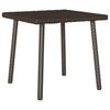 Brown Rectangular Garden Coffee Table 40X40X37 Cm