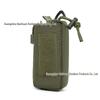 Tactical 1000D MOLLE Key Pouch: Outdoor Waist Hanging Coin Purse, EDC Mini Zipper Pack