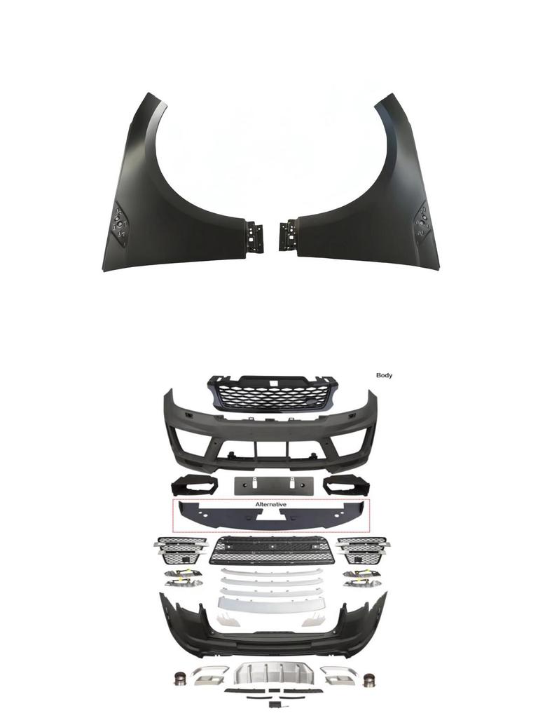 LR167074/LR167073 Front Fender for 2023 Land Rover Range Rover Sport L461